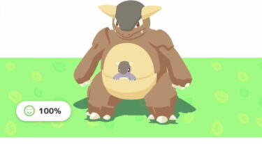 【ポケスリ】使用率低そうなのに強化も貰えず存在感も薄いガルーラさん…